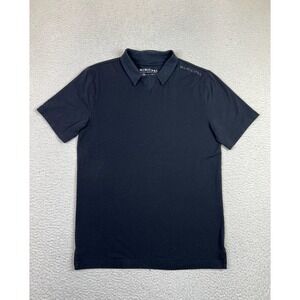 Municipal Polo Shirt Mens Small Black Sport Utility Gear Stretch Casual Athletic